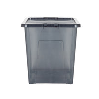 Wham Crystal 80L Storage Box with Detachable Ribbed Lid