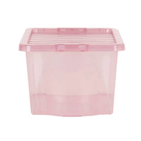 Wham Crystal 28L Storage Box with Detachable Ribbed Lid