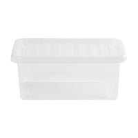 Wham Crystal 17L Storage Box with Detachable Ribbed Lid