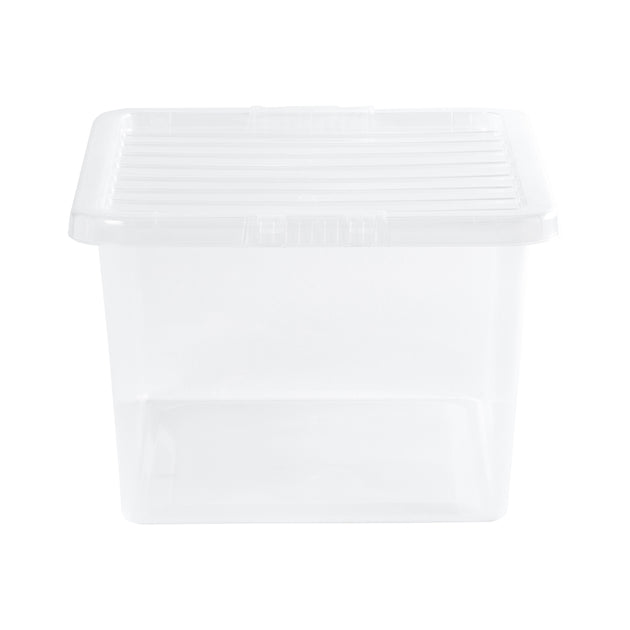 Wham Crystal 37L Storage Box with Detachable Ribbed Lid