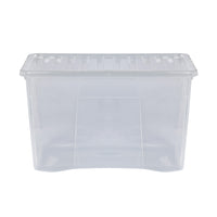 Wham Crystal 102L Storage Box with Detachable Ribbed Lid