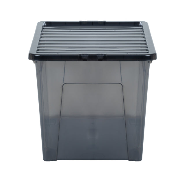 Wham Crystal 102L Storage Box with Detachable Ribbed Lid