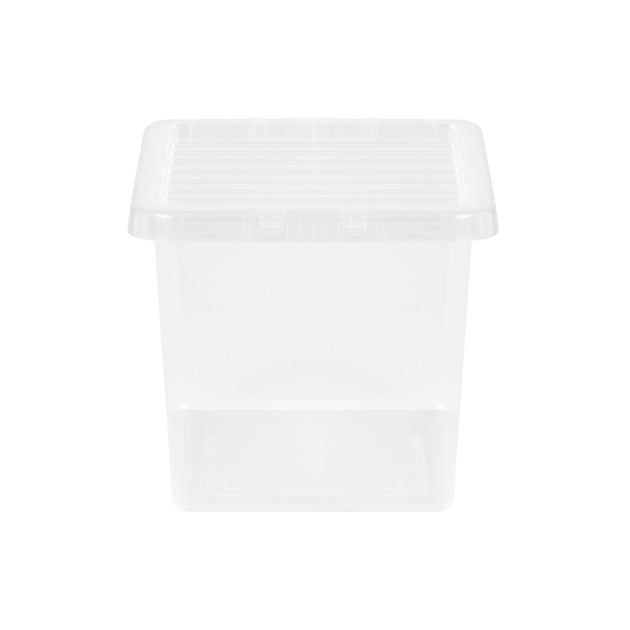 Wham Crystal 20L Storage Box with Detachable Ribbed Lid