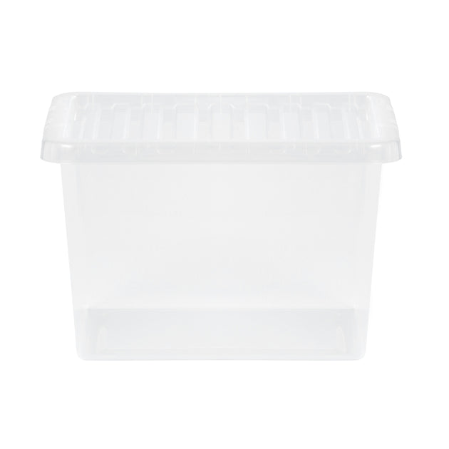 Wham Crystal 20L Storage Box with Detachable Ribbed Lid