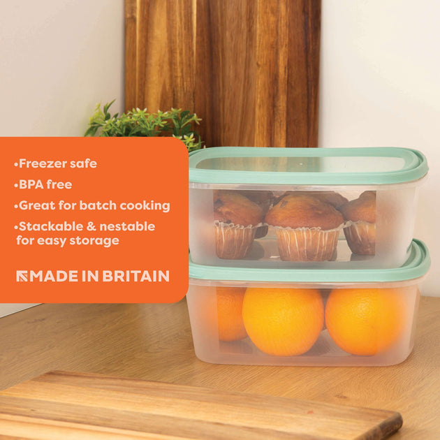 Wham Everyday Food 2-Piece 3L Freezer Box Set