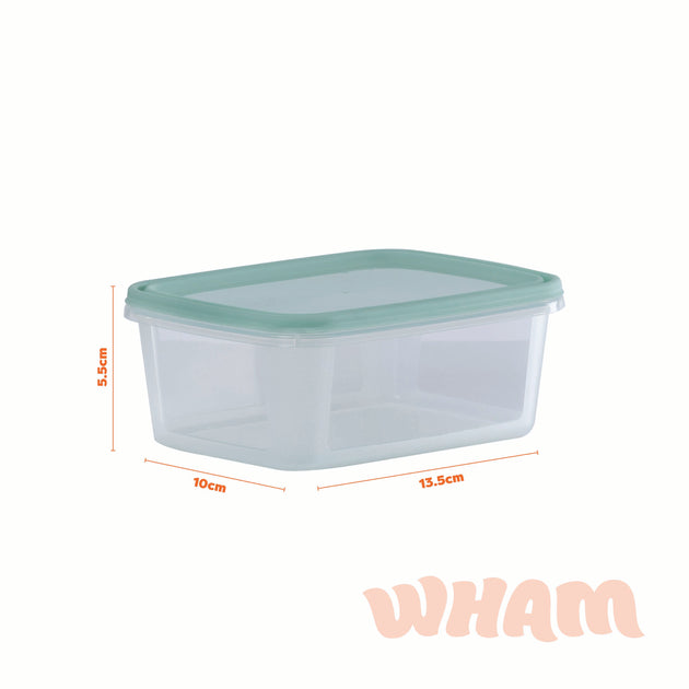 Wham Everyday Food 5-Piece 500ml Freezer Box Set