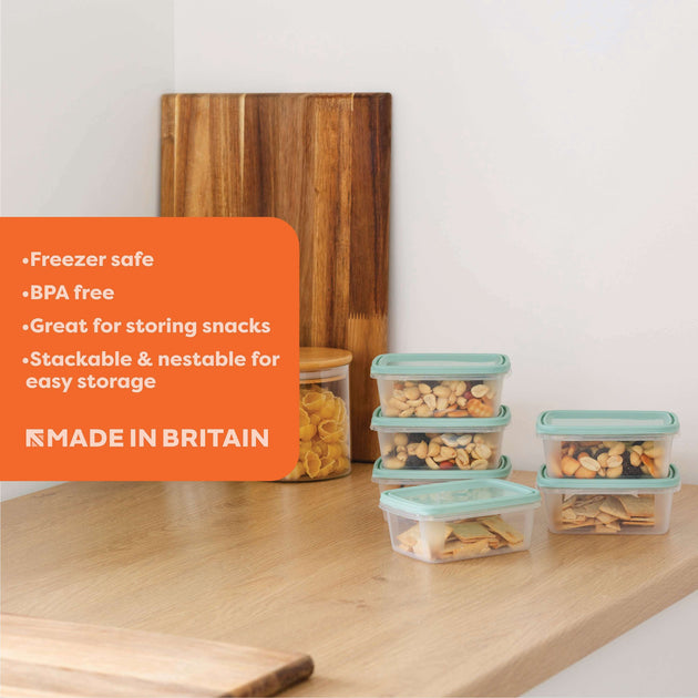 Wham Everyday Food 6-Piece 250ml Freezer Box Set