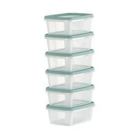 Wham Everyday Food 6-Piece 250ml Freezer Box Set
