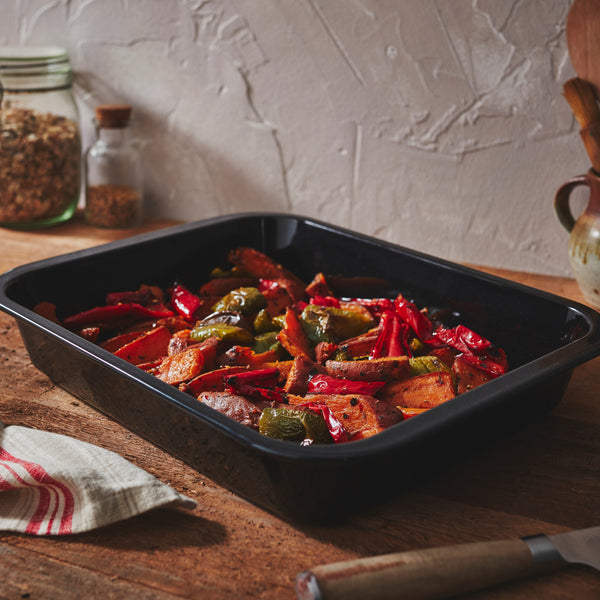 PFAS Free Signature Enamel 36cm Roasting Tin