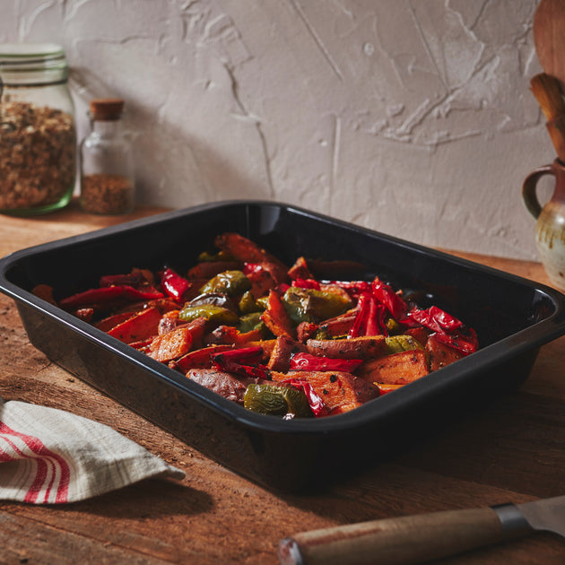 PFAS Free Signature Enamel 36cm Roasting Tin