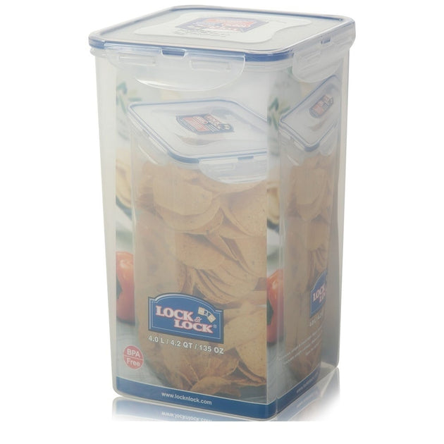 Lock & Lock Tall Square 4L Storage Container