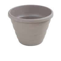 Wham Beehive 32cm Round Plastic Garden Planter Fawn