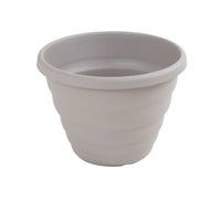 Wham Beehive 48cm Round Plastic Garden Planter Fawn