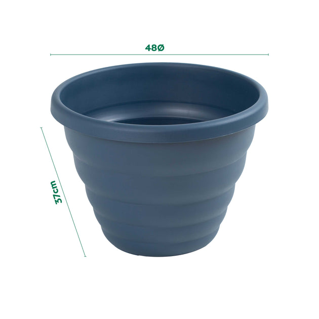 Wham Beehive 48cm Round Plastic Garden Planter