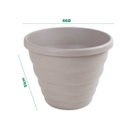 Wham Beehive 66cm Round Plastic Garden Planter