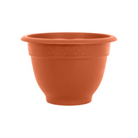 Wham Bell Pot 44cm Round Plastic Garden Planter Terracotta