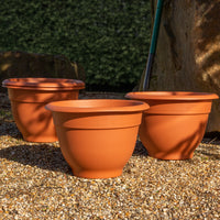 Wham Bell Pot 44cm Round Plastic Garden Planter