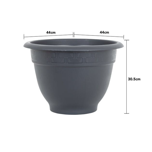 Wham Bell Pot 44cm Round Plastic Garden Planter