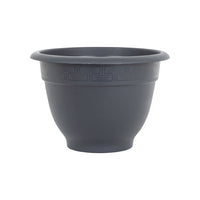 Wham Bell Pot 44cm Round Plastic Garden Planter Slate