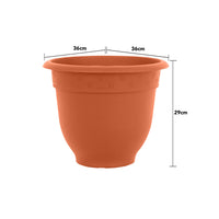 Wham Bell Pot 36cm Round Plastic Garden Planter