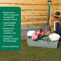 Wham Etruscan Rectangular Plastic Garden Trough