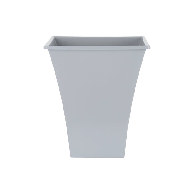 Wham Metallica 28cm Square Plastic Garden Planter Cement Grey Pack Of 4