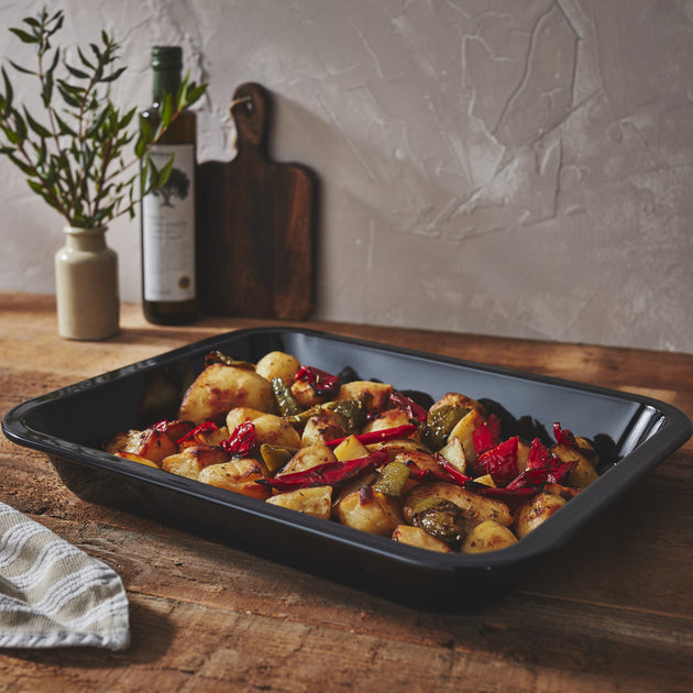 PFAS Free Signature Enamel 41cm Roasting Tin