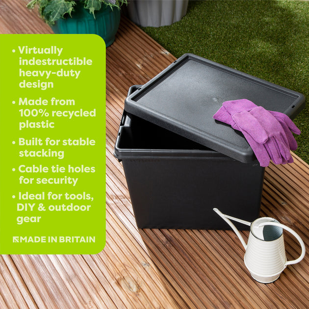 Wham Bam Ultra-Durable 24L Storage Box & Lid