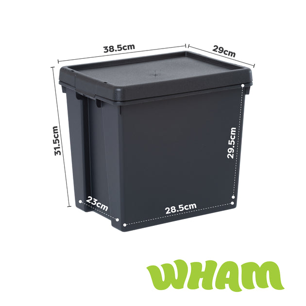Wham Bam Ultra-Durable 24L Storage Box & Lid
