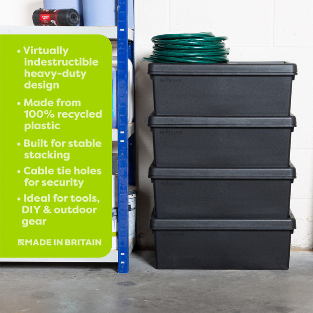 Wham Bam Ultra-Durable 36L Storage Box & Lid