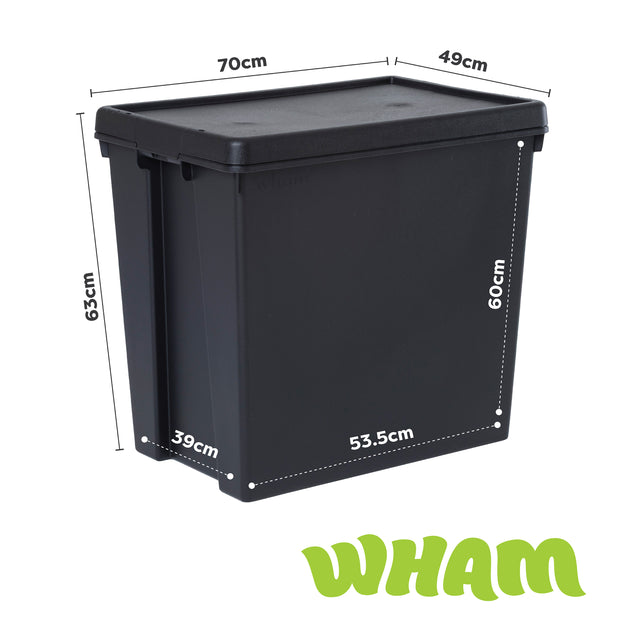 Wham Bam Ultra-Durable 154L Storage Box & Lid