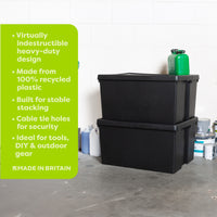 Wham Bam Ultra-Durable 150L Storage Box & Lid