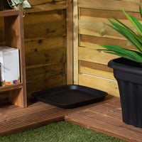 Wham Vista Square Plastic Garden Saucer