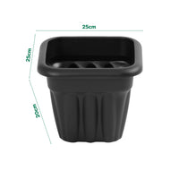 Wham Vista 25cm Square Plastic Garden Planter