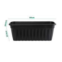 Wham Vista 80cm Rectangular Plastic Garden Trough