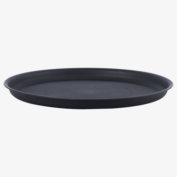 Wham Vista Round Plastic Garden Saucer 52cm Slate