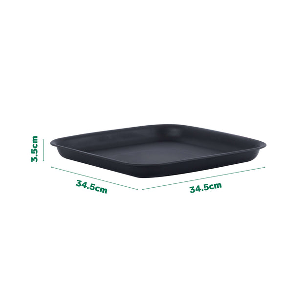 Wham Vista Square Plastic Garden Saucer