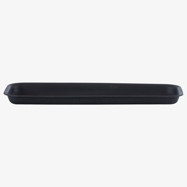Wham Vista Plastic Trough Tray Slate 55cm