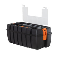 55cm Side-Opening Tool Box with Organiser Lid & Tray