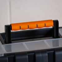 55cm Side-Opening Tool Box with Organiser Lid & Tray