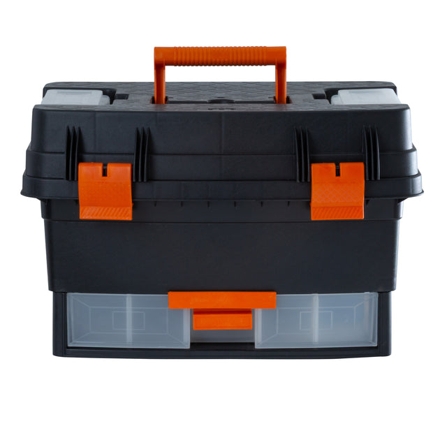 46cm Tool Box with Organisers and Drawer