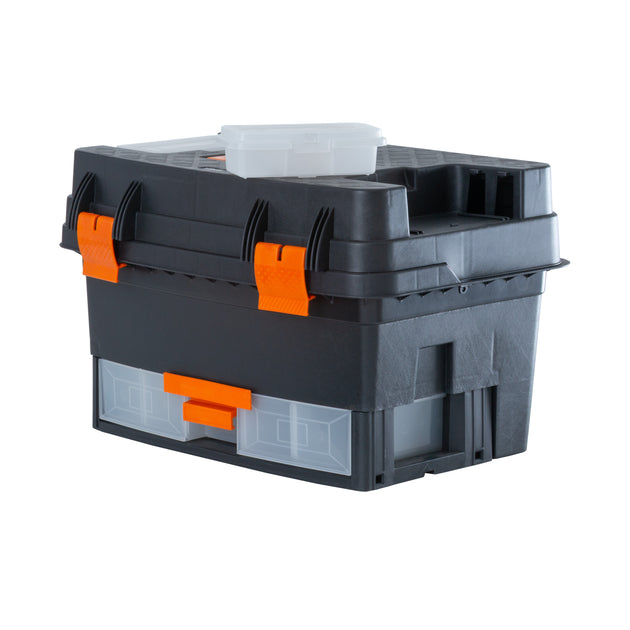 46cm Tool Box with Organisers and Drawer