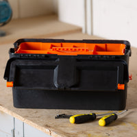 46cm Tool Box with Tray & Side Clips
