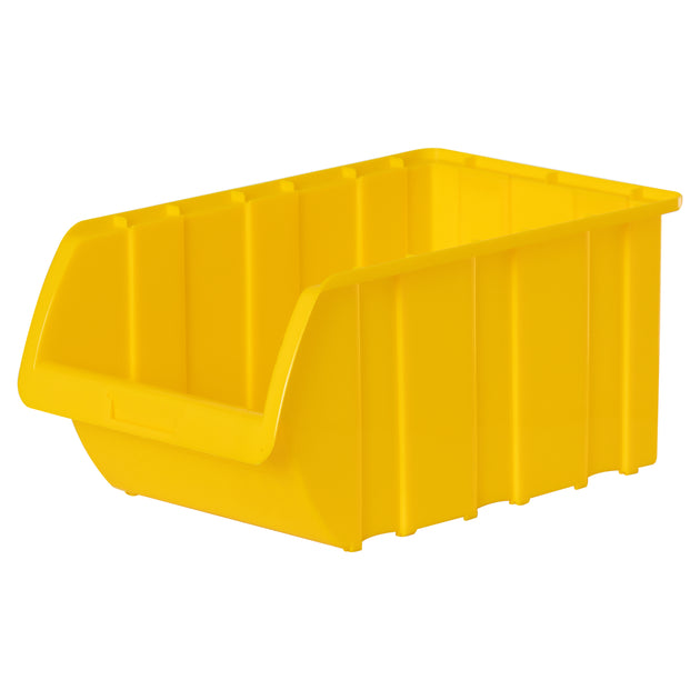 33.5cm Yellow Stacking Storage Box