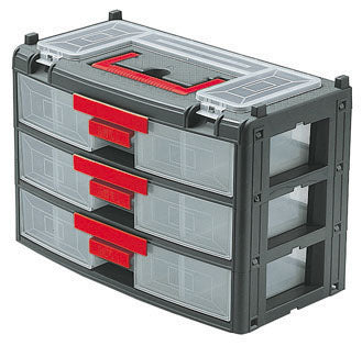39cm Organiser Station with 3 Drawers