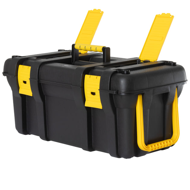77cm Wheeled Toolbox Cart with Organisers & Tray