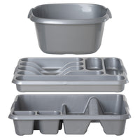 Wham Casa 3-Piece Kitchen Set Silver
