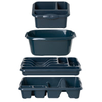 Wham Casa 4-Piece Kitchen Set Navy Blue