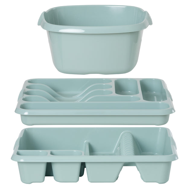 Wham Casa 3-Piece Kitchen Set Silver Sage