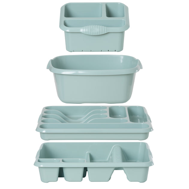 Wham Casa 4-Piece Kitchen Set Silver Sage